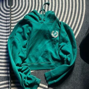 Victoria's Secret Teal Hoodie Sweater and Sweatpants